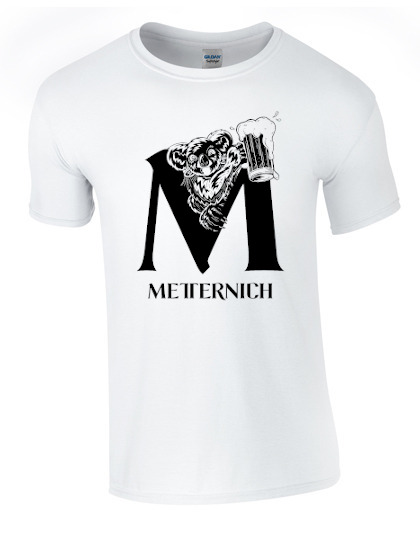 T-Shirt Men - Logo M - weiß